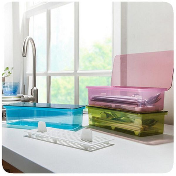 storage bottles & jars plastic dust-proof chopsticks cage drain tableware box kitchen transparent plain color containers
storage bottles & jars plastic dust-proof chopsticks cage drain tableware box kitchen transparent plain color containers