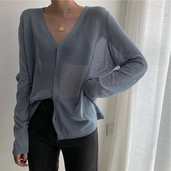 women's knits & tees jchb cardigan women korean long sleeve summer cropped knitted v neck thin ice silk sweaters sunscreen shirt to, White
women's knits & tees jchb cardigan women korean long sleeve summer cropped knitted v neck thin ice silk sweaters sunscreen shirt to, White