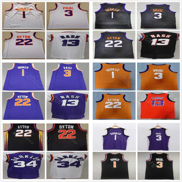 mens devin 1 booker chris 3 paul deandre 22 ayton basketball jerseys vintage retro steve 13 nash charles 34 barkley embroidery edition shirt, Black;red
mens devin 1 booker chris 3 paul deandre 22 ayton basketball jerseys vintage retro steve 13 nash charles 34 barkley embroidery edition shirt, Black;red