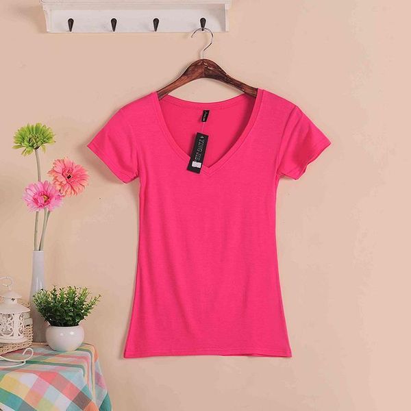 2021 stretch summer new women t shirts ms solid color short sleeve tshirt women's fashion cotton v-neck t-shirt w00622, White
2021 stretch summer new women t shirts ms solid color short sleeve tshirt women's fashion cotton v-neck t-shirt w00622, White