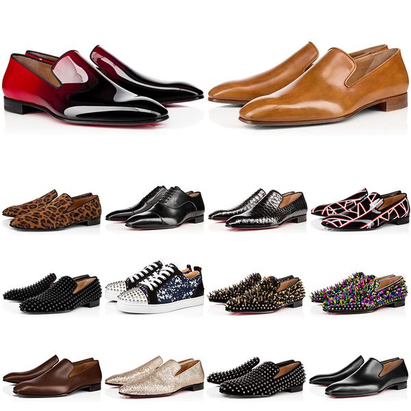 authentic mens loafers shoes red bottoms black brown suede patent leather rivets glitter fashion loafer dress wedding business sneakers trai, White;red
authentic mens loafers shoes red bottoms black brown suede patent leather rivets glitter fashion loafer dress wedding business sneakers trai, White;red