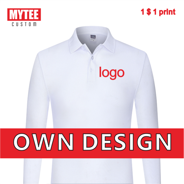 men's polos mytee autumn and women's long-sleeved shirts custom company brand logo embroidery/printed cotton wholesale, White;black
men's polos mytee autumn and women's long-sleeved shirts custom company brand logo embroidery/printed cotton wholesale, White;black