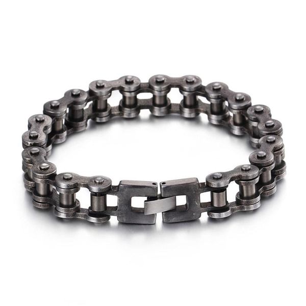 link, chain vintage black punk stainless steel man bracelet biker bicycle motorcycle bracelets & bangles fashion jewelry gift
link, chain vintage black punk stainless steel man bracelet biker bicycle motorcycle bracelets & bangles fashion jewelry gift