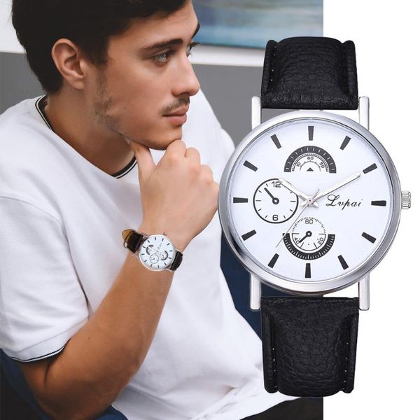 2021 lvpai brand men's sports leather simple watch for men quartz watch relogio masculino reloj hombre ing, Slivery;brown
2021 lvpai brand men's sports leather simple watch for men quartz watch relogio masculino reloj hombre ing, Slivery;brown