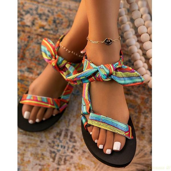 sandals women summer cute bowknot beach shoes tie design hook loop sweet travel casual flats open toe size 35-43, Black
sandals women summer cute bowknot beach shoes tie design hook loop sweet travel casual flats open toe size 35-43, Black