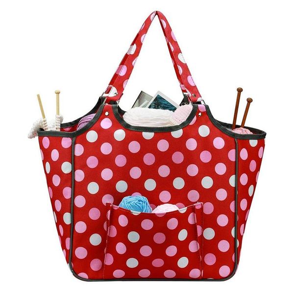 storage bags yarn tote bag organizer, knitting crochet for portable carrying unfinished project
storage bags yarn tote bag organizer, knitting crochet for portable carrying unfinished project