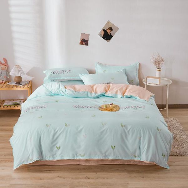 bedding sets green plant printed washed cotton quilt cover pillow case bed sheet soft breathable single double king set oceania
bedding sets green plant printed washed cotton quilt cover pillow case bed sheet soft breathable single double king set oceania