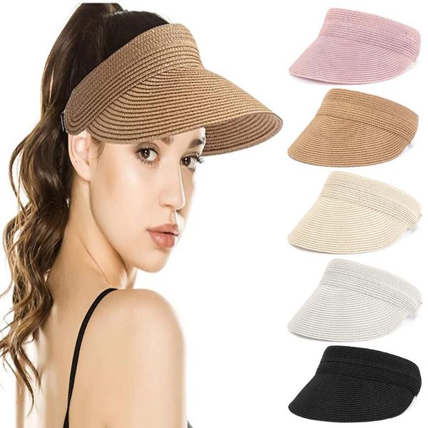wide brim hats fashion adjustable beach outdoor women hat straw foldable cap uv protective sun visor, Blue;gray
wide brim hats fashion adjustable beach outdoor women hat straw foldable cap uv protective sun visor, Blue;gray