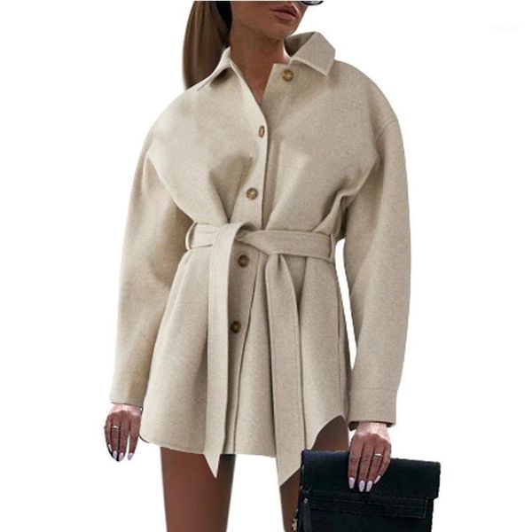 women's wool & blends autumn winter coat women vintage single breasted button solid long cardigan jacket femme sleeve outwear, Black
women's wool & blends autumn winter coat women vintage single breasted button solid long cardigan jacket femme sleeve outwear, Black