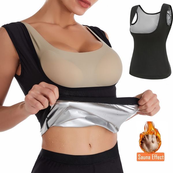 sauna sweat vest for women workout tank slimming polymer sauna suit waist trainer shirt waist traine fitness body shaper
sauna sweat vest for women workout tank slimming polymer sauna suit waist trainer shirt waist traine fitness body shaper