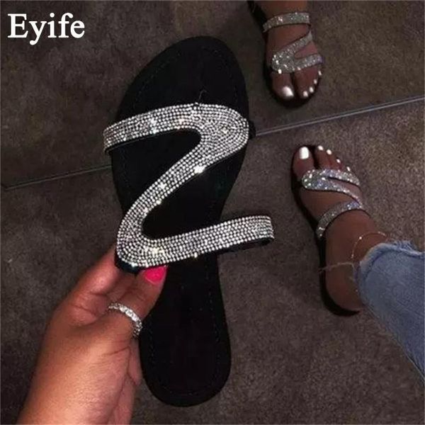 sandals women shiny slippers 2021 summer rhinestone casual open toe ladies beach 35-43 comfortable female slides, Black
sandals women shiny slippers 2021 summer rhinestone casual open toe ladies beach 35-43 comfortable female slides, Black