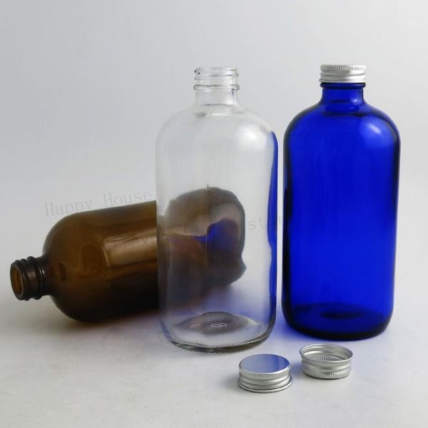 2pcs 480ml refillable amber clear blue boston round glass bottles with aluminum lids 16 oz large empty packaing containers storage & jars
2pcs 480ml refillable amber clear blue boston round glass bottles with aluminum lids 16 oz large empty packaing containers storage & jars