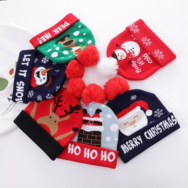 beanies christmas santa hat knitted woolen yarn warm decoration children caps baby clothes born
beanies christmas santa hat knitted woolen yarn warm decoration children caps baby clothes born