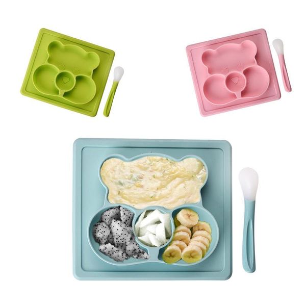 mats & pads creative japanese children's tableware silicone plate with spoon waterproof baby supplementary food integrated tray suction
mats & pads creative japanese children's tableware silicone plate with spoon waterproof baby supplementary food integrated tray suction