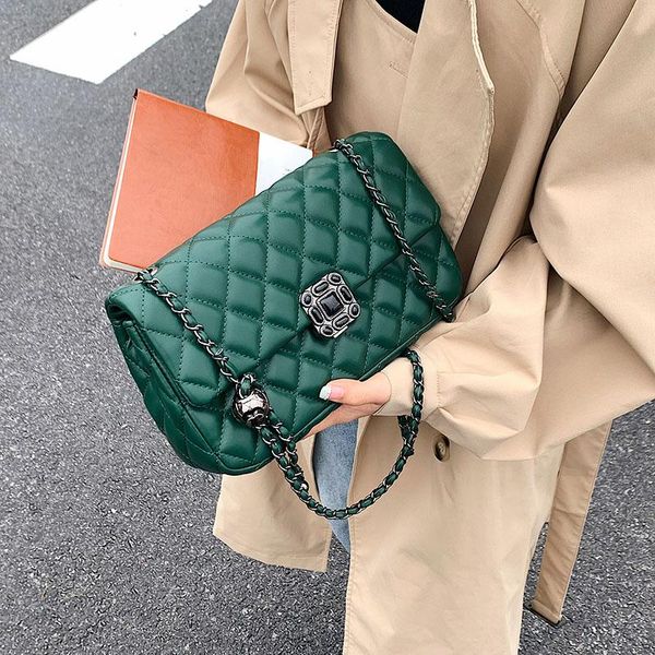 evening bags brand design satchels chain shoulder crossbody for women handbag purses 2021 vintage lattice messenger bag high quality
evening bags brand design satchels chain shoulder crossbody for women handbag purses 2021 vintage lattice messenger bag high quality