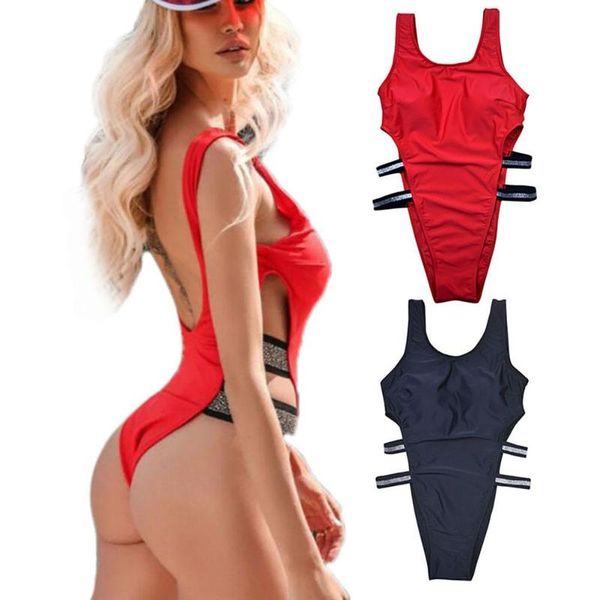 women's jumpsuits & rompers one-piece women swimming suit backless wear bathing beach, Black;white
women's jumpsuits & rompers one-piece women swimming suit backless wear bathing beach, Black;white
