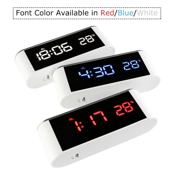 led digital alarm clock mirror snooze table clock time temperature display wake up light electronic large home decoration
led digital alarm clock mirror snooze table clock time temperature display wake up light electronic large home decoration