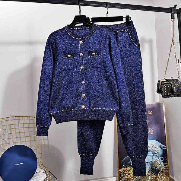 women's tracksuits ensemble long sleeve woman's sport tracksuit knitted or crocheted bright silk sweater+ women's foot pants, Gray
women's tracksuits ensemble long sleeve woman's sport tracksuit knitted or crocheted bright silk sweater+ women's foot pants, Gray
