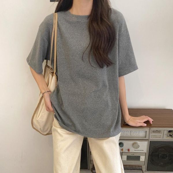hzirip casual minimalist printed short sleeves female basic brief 2021 new arrival loose stylish women all match t-shirt, White
hzirip casual minimalist printed short sleeves female basic brief 2021 new arrival loose stylish women all match t-shirt, White