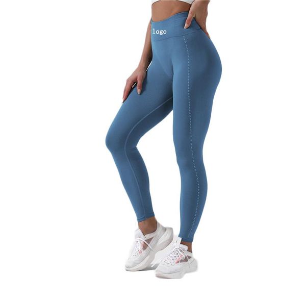 wholesale oem kintting gym breeze lightweight seamless pants woman leggings, White;red