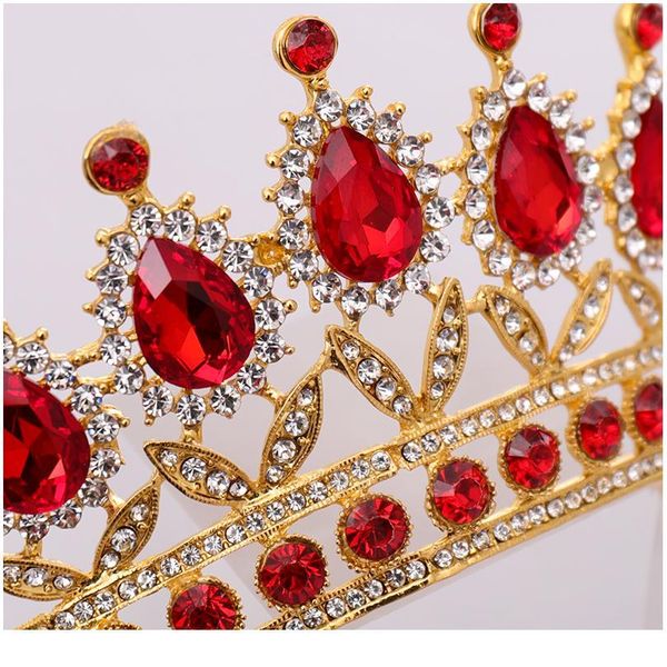 luxury red rhinestone crystal wedding crown hair accessories bride tiaras queen diadem pageant bridal hair jewelry acc qylowj
luxury red rhinestone crystal wedding crown hair accessories bride tiaras queen diadem pageant bridal hair jewelry acc qylowj