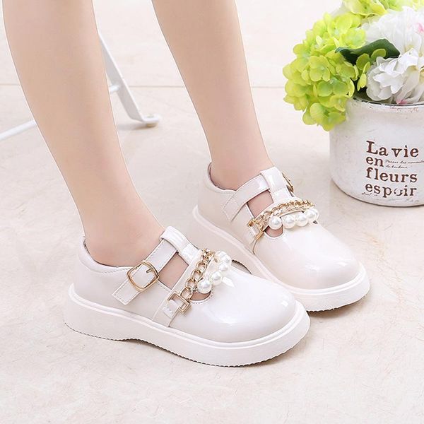 flat shoes autumn fashion pearl chain princess children' leather sneakers kids school for girl black beige 3 4 5 6 7 8 9 10 12 years, Black;grey
flat shoes autumn fashion pearl chain princess children' leather sneakers kids school for girl black beige 3 4 5 6 7 8 9 10 12 years, Black;grey