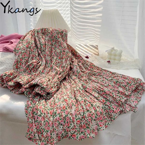 chic pleated skirts woman spring summer ins fashion a-line floral printing temperament high waist slim versatile skirt 210619, Black
chic pleated skirts woman spring summer ins fashion a-line floral printing temperament high waist slim versatile skirt 210619, Black