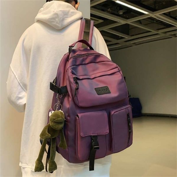 hocodo fashion women backpack reflective nylon waterproof backpack large capacity anti-theft backpack school bag female 210929
hocodo fashion women backpack reflective nylon waterproof backpack large capacity anti-theft backpack school bag female 210929