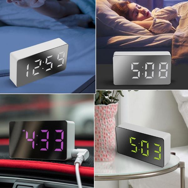 other clocks & accessories led digital lcd display clock multi-function mirror square clock, desk night light, snooze function, no battery d
other clocks & accessories led digital lcd display clock multi-function mirror square clock, desk night light, snooze function, no battery d