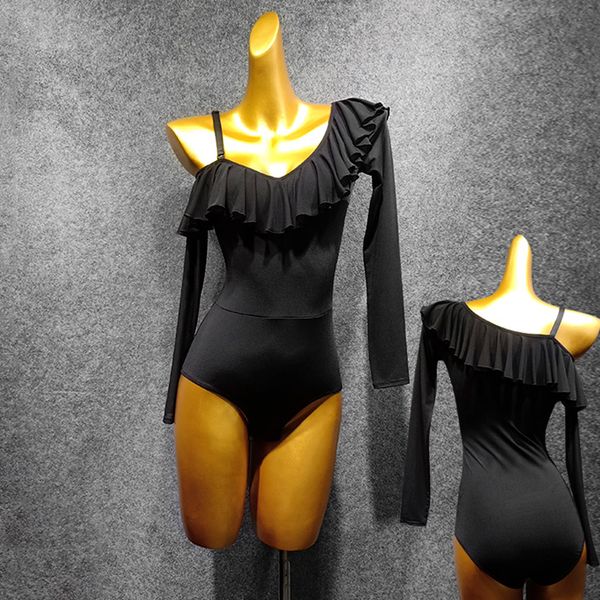 new latin dance long sleeve dancing leotard autumn dress women costume dance wear ballroom dance competition vdb1122, Black;red
new latin dance long sleeve dancing leotard autumn dress women costume dance wear ballroom dance competition vdb1122, Black;red