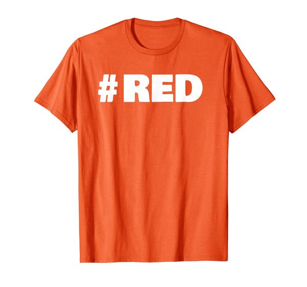 hashtag #red camp color war red team t-shirt, White;black
hashtag #red camp color war red team t-shirt, White;black