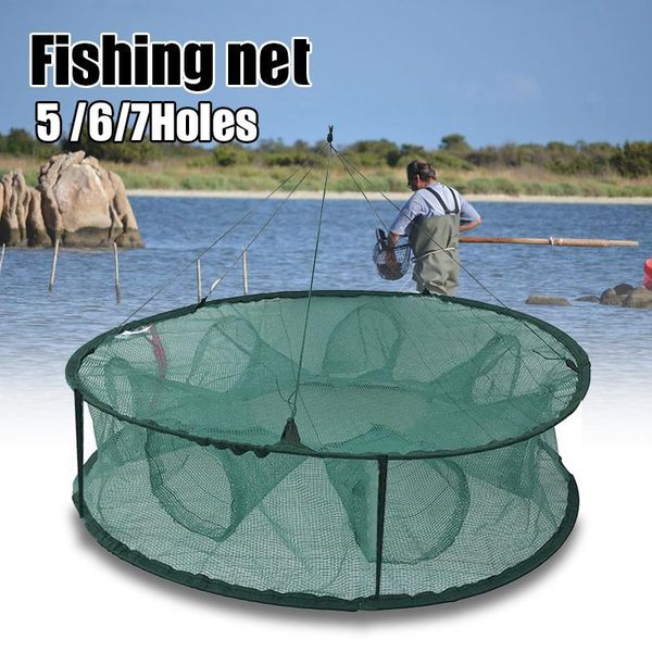 strengthened holes automatic fishing net trap cage round shape opening for crabs crayfish lobster cast folding fishing network
strengthened holes automatic fishing net trap cage round shape opening for crabs crayfish lobster cast folding fishing network