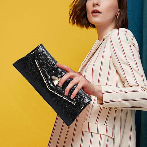 evening bags 2021 genuine leather clutch bag crocodile pattern dinner lady chain shoulder diagonal wallet
evening bags 2021 genuine leather clutch bag crocodile pattern dinner lady chain shoulder diagonal wallet