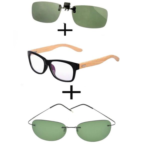 sunglasses 3pcs comfortable wood squared frame reading glasses men women + alloy polarized pilot driving clip, White;black
sunglasses 3pcs comfortable wood squared frame reading glasses men women + alloy polarized pilot driving clip, White;black