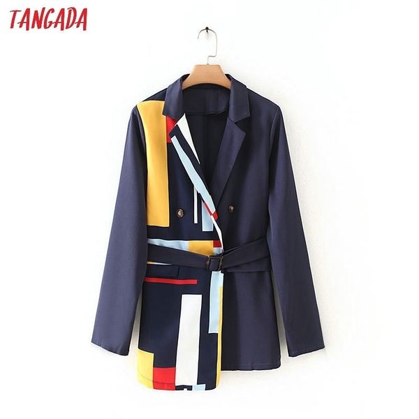 tangada korean style women fashion stripe patchwork blazer pocket elegant office lady work blazer suit 7y02 t200716, White;black
tangada korean style women fashion stripe patchwork blazer pocket elegant office lady work blazer suit 7y02 t200716, White;black
