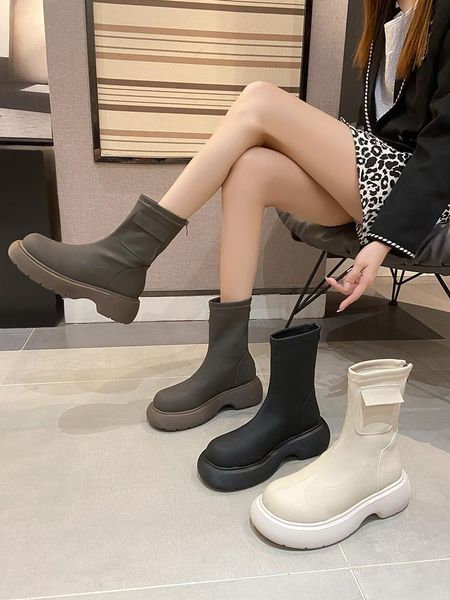 boots flat platform shoes luxury designer zipper round toe boots-women clogs high heel fashion ladies ankle rubber lolita rock a, Black
boots flat platform shoes luxury designer zipper round toe boots-women clogs high heel fashion ladies ankle rubber lolita rock a, Black