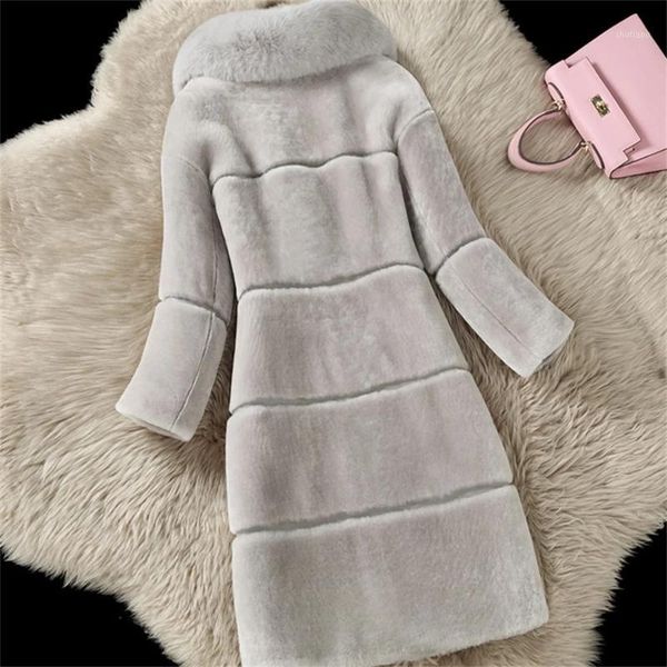 women's wool & blends luxury faux fur coats women winter thick long jacket fashion fake collar outerwear, Black
women's wool & blends luxury faux fur coats women winter thick long jacket fashion fake collar outerwear, Black