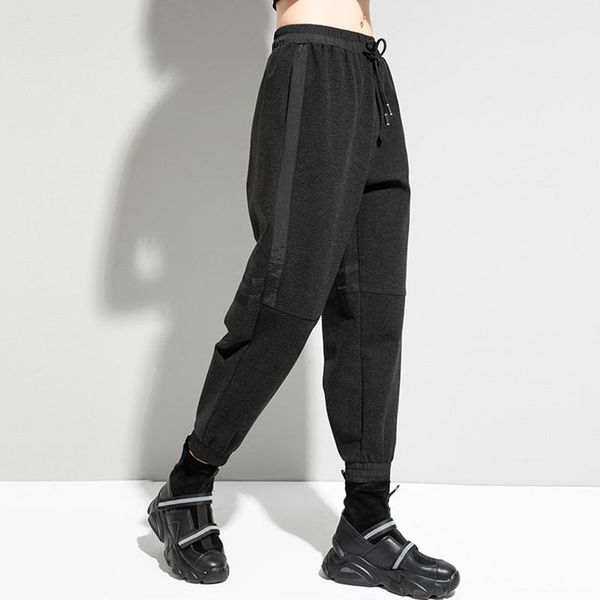 women's pants & capris waist high elastic black spliced long harem trousers loose fit women fashion tide spring autumn 2021 1dd1336, Black;white
women's pants & capris waist high elastic black spliced long harem trousers loose fit women fashion tide spring autumn 2021 1dd1336, Black;white