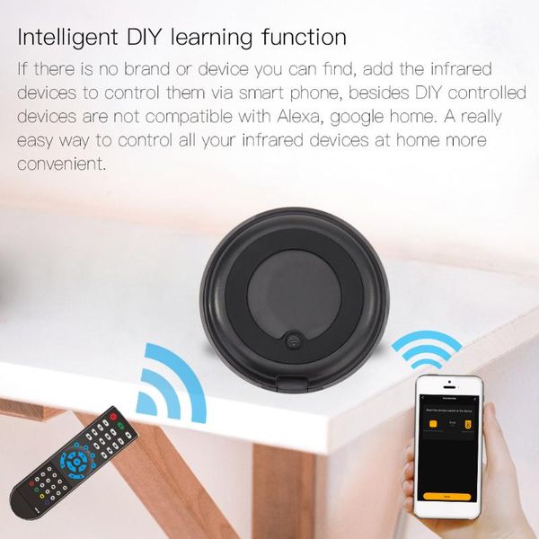 universal intelligent smart wireless wifi+ir remote controller home assistant voice for alexa google device adapter
universal intelligent smart wireless wifi+ir remote controller home assistant voice for alexa google device adapter