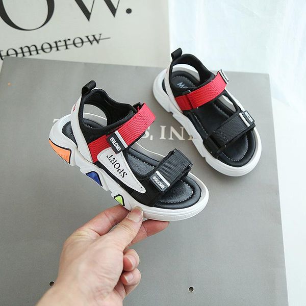 sandals summer canvas boys solid color soft soled anti-slip children kids shoes black white beach e04241, Black;red
sandals summer canvas boys solid color soft soled anti-slip children kids shoes black white beach e04241, Black;red
