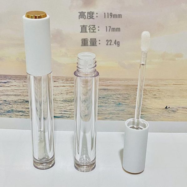 storage bottles & jars 4ml empty lip gloss tube plastic lipgloss bottle container white cap cylinder small wholesale
storage bottles & jars 4ml empty lip gloss tube plastic lipgloss bottle container white cap cylinder small wholesale