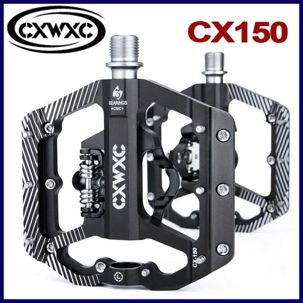 bike pedals cxwxc cx150 9/16inch mtb mountain bicycle flat pedal universal dual-purpose self-locking lock spd system accessories
bike pedals cxwxc cx150 9/16inch mtb mountain bicycle flat pedal universal dual-purpose self-locking lock spd system accessories
