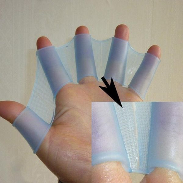 fins & gloves webbed flippers silicone material palm swimming for hands sailor diving flying fish children l212 
fins & gloves webbed flippers silicone material palm swimming for hands sailor diving flying fish children l212
