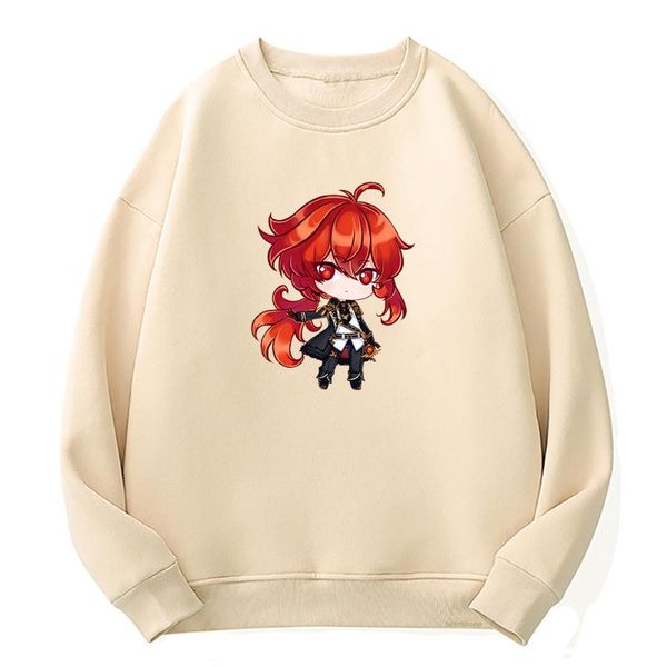men's hoodies & sweatshirts diluc fleece crew neck pullovers sweatshirt sudaderas genshin impact hoodie men daily harajuku kawaii hoody, Black
men's hoodies & sweatshirts diluc fleece crew neck pullovers sweatshirt sudaderas genshin impact hoodie men daily harajuku kawaii hoody, Black