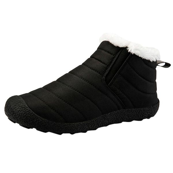 boots winter plus velvet outdoor men's casual breathable flat snow comfortable cotton shoes warm, Black
boots winter plus velvet outdoor men's casual breathable flat snow comfortable cotton shoes warm, Black