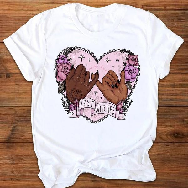 women graphic cartoon witch floral fall autumn halloween printing print clothes lady tees female t shirt womens t-shirt, White
women graphic cartoon witch floral fall autumn halloween printing print clothes lady tees female t shirt womens t-shirt, White