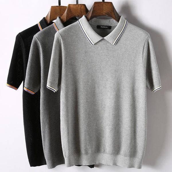 men's sweaters elegant gentleman flat knitting machine pineapple needle summer lapel short sleeve cotton knitwear slim half, White;black
men's sweaters elegant gentleman flat knitting machine pineapple needle summer lapel short sleeve cotton knitwear slim half, White;black
