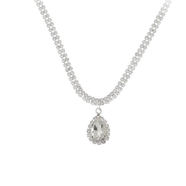 pendant necklaces 1pc delicate necklace female clavicle chain rhinestone collarbone (silver)
pendant necklaces 1pc delicate necklace female clavicle chain rhinestone collarbone (silver)