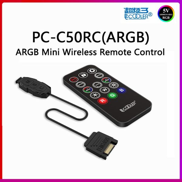 fans & coolings pccooler pc-c5orc pc-c50k 5v 3pin argb fan light case adapter bar controller contain wireless remote control for cpu cooling
fans & coolings pccooler pc-c5orc pc-c50k 5v 3pin argb fan light case adapter bar controller contain wireless remote control for cpu cooling