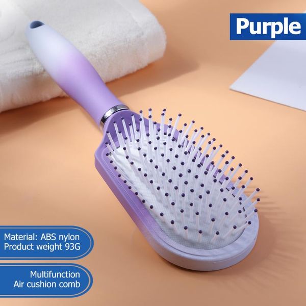 hair brushes anti-static hairdressing combs abs nylon durable magic air cushion massage comb brush, Silver
hair brushes anti-static hairdressing combs abs nylon durable magic air cushion massage comb brush, Silver